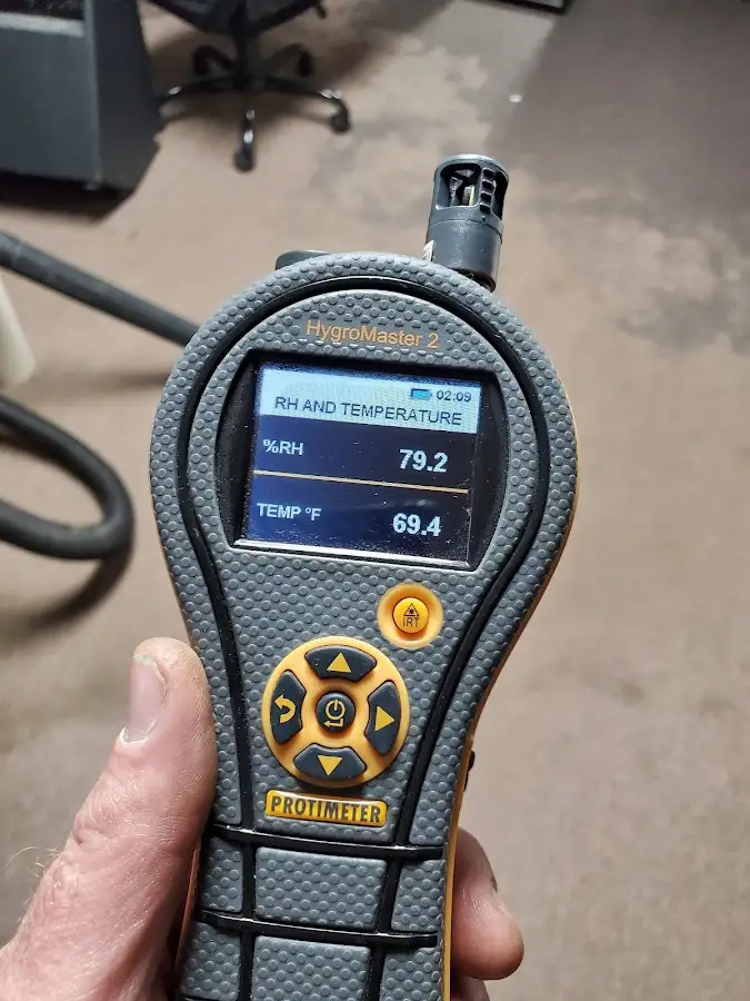 Moisture meter humidity assessment for Mold Remediation & Removal in Seven Oaks